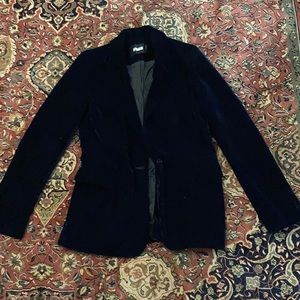 Reformation velvety blazer